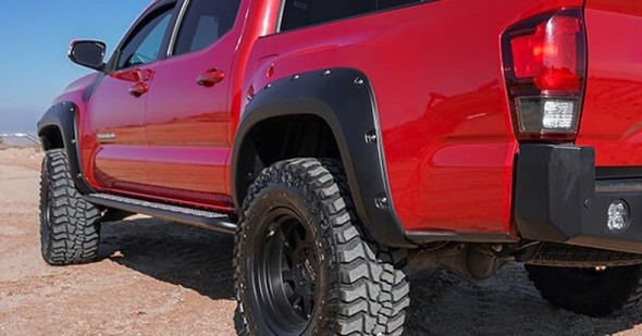Husky Liners Pocket Style Fender Flares for 18-26 Toyota Tacoma
