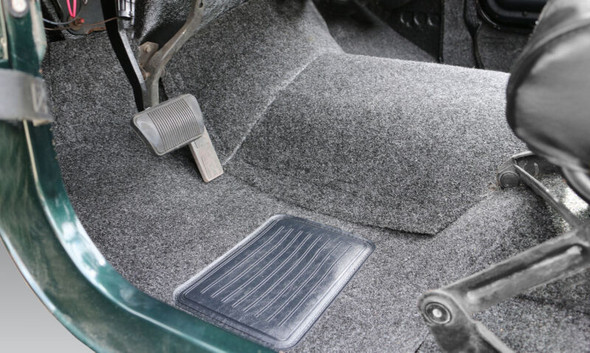 Husky Liners HBRCYJ76F Guardian Comfort Front Floor Covering for 76-95 Jeep CJ-7 & Wrangler YJ
