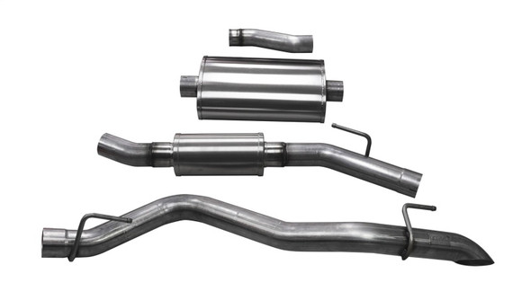 Corsa Performance Axle Back Exhaust System for 20-26 Gladiator JT with 3.6L