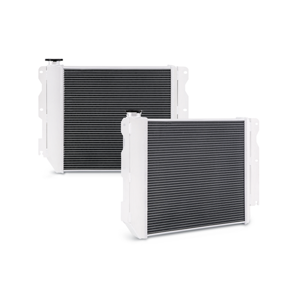 Mishimoto MMRAD-WRAV8-87X Performance Aluminum Radiator for 87-04 Jeep Wrangler YJ & TJ with Chevrolet V8 LS Engine Swap
