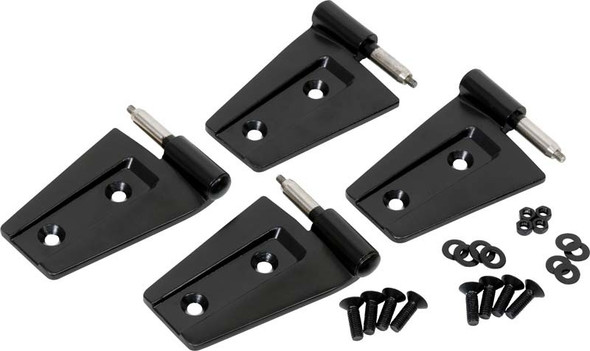 Kentrol Stainless Steel Door Hinge Set for 07-18 Jeep Wrangler JK 2 Door
