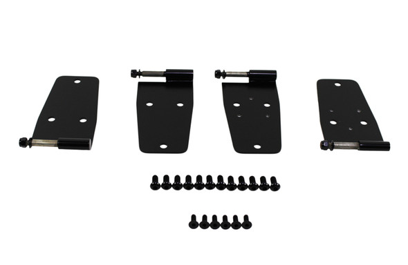 Kentrol Stainless Steel Full Door Hinges for 76-93 Jeep CJ & Wrangler YJ