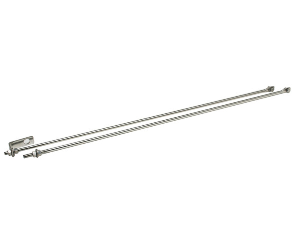 Kentrol Stainless Steel Strut Rod Kit for 72-86 Jeep CJ