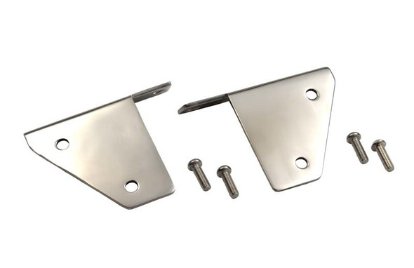 Kentrol 30461 Windshield Light Mount Bracket Pair for 76-95 Jeep CJ and Wrangler YJ