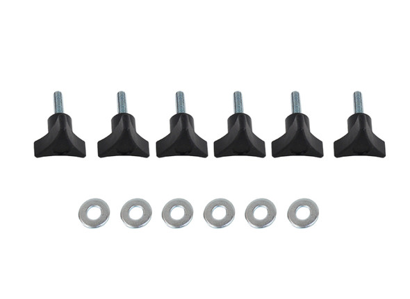 Kentrol 70008 Hardtop Quick Release Hardtop Screws for 03-26 Jeep Wrangler JL, JK & TJ