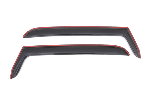 AVS 192054 In-Channel Ventvisor in Smoke for 97-06 Jeep Wrangler TJ & Unlimited