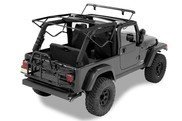 Bestop 5500301 Bow & Frame Hardware Kit for 04-06 Jeep Wrangler TJ Unlimited