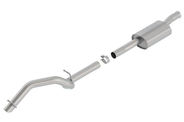 Borla 140787 2.75" Climber Cat-Back Exhaust System for 18-26 Jeep Wrangler JL Unlimited with 2.0L engine