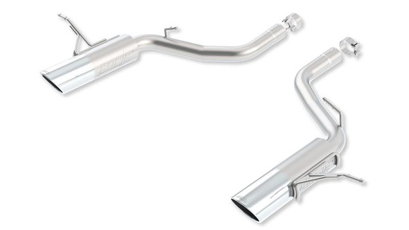 Borla 11826 S-Type Rear Section Exhaust for 12-14 Jeep Grand Cherokee WK2 SRT with 6.4L