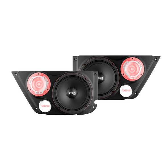 DS18 Door Speaker Panels for 07-18 Jeep Wrangler JK