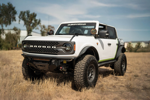 DV8 Offroad HLCBR-01 Black Headlights for 21-26 Ford Bronco