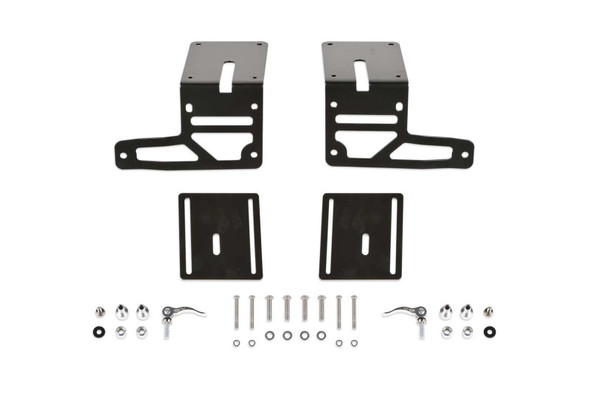 Fabtech Cowl Light Mount Brackets for 18-26 Jeep Wrangler JL & Gladiator JT