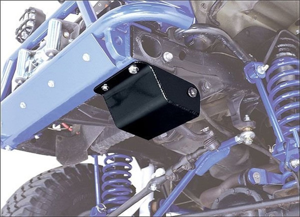Fabtech FTS94035BK Steering Box Skid Plate for 87-95 Jeep Wrangler YJ