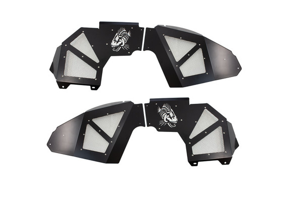 Fishbone Offroad Aluminum Inner Fenders for 18-26 Jeep Wrangler JL & Gladiator JT