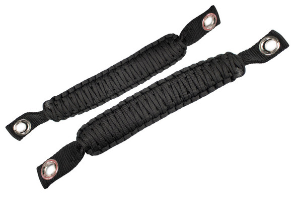 Fishbone Offroad Sound Bar or Pillar Paracord Grab Handle Pair for 07-18 Jeep Wrangler JK