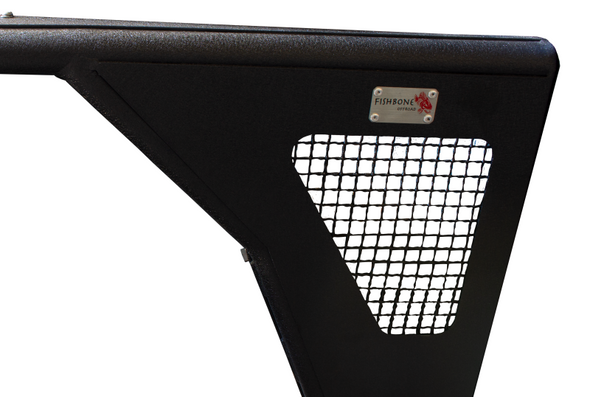 Fishbone Offroad FB23112 Front Tube Fenders with No Flares for 97-06 Jeep Wrangler TJ