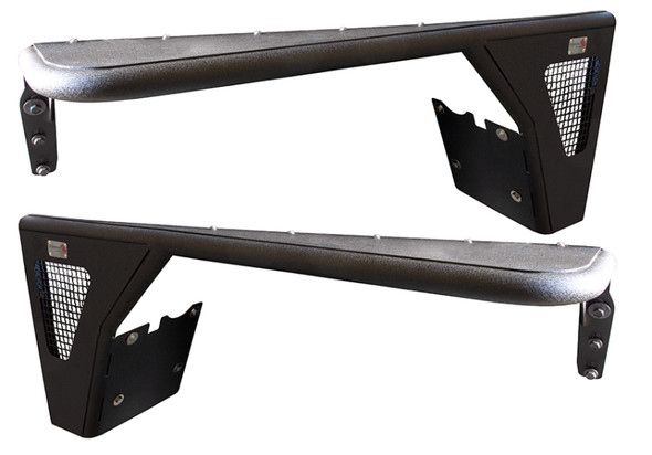 Fishbone Offroad FB23112 Front Tube Fenders with No Flares for 97-06 Jeep Wrangler TJ