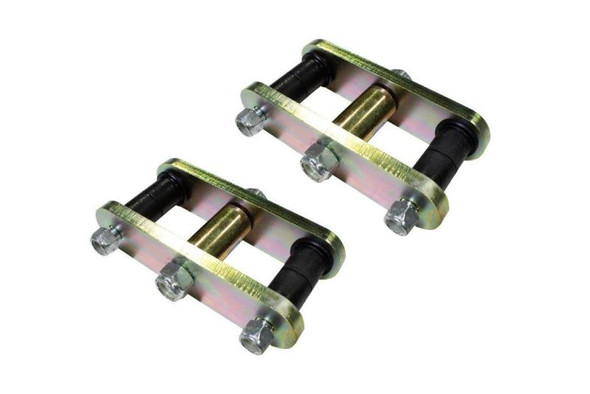 Fishbone Offroad FB27222 3/4" Front or Rear Greaseable Shackles for 55-75 Jeep CJ-5