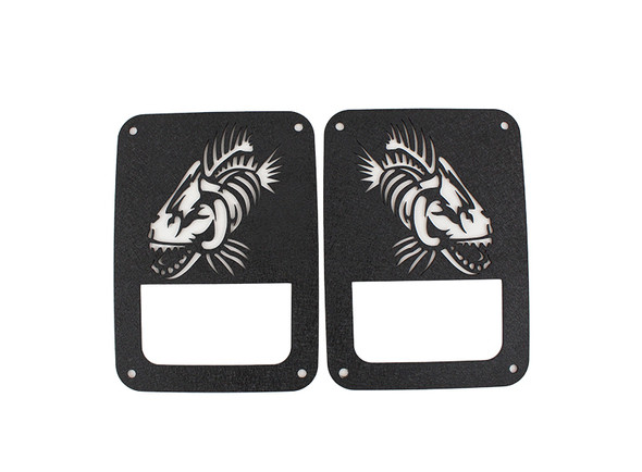 Fishbone Offroad FB31043 Tail Light Covers for 07-18 Jeep Wrangler JK