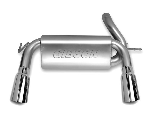 Gibson 17303 Aluminized Split Rear Exhaust for 07-18 Jeep Wrangler JK