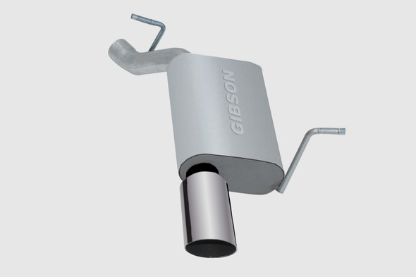 Gibson 617408 4" Single Rear Stainless Steel Exhaust System for 11-13 Jeep Grand Cherokee WK2 with 3.6L