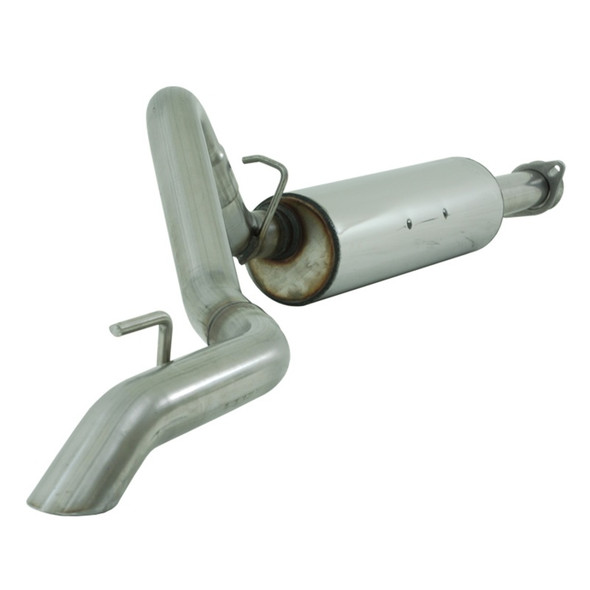 MBRP S5520409 XP Series Cat Back Exhaust System in T-409 Stainless Steel for 04-06 Jeep Wrangler Unlimited with 4.0L I-6 Engines