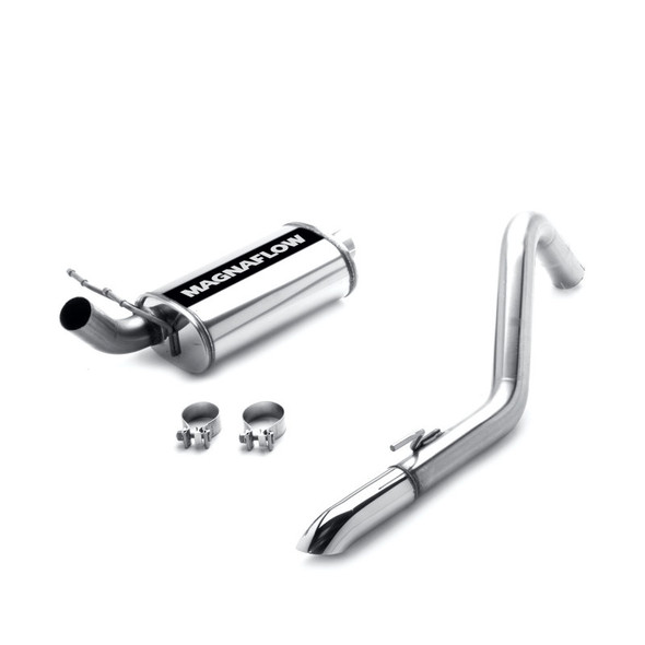 Magnaflow 15853 Performance "Street Series" Cat Back Exhaust System for 91-95 Jeep Wrangler YJ with 2.5/4.0L