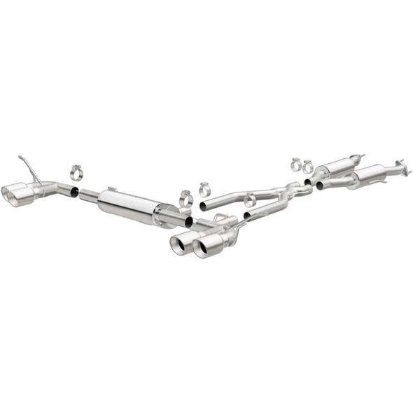 Magnaflow 19193 Street Series Cat-Back Exhaust System in Stainless Steel for 14-15 Jeep Grand Cherokee WK2 Summit Edition with 3.6L or 5.7L Engine