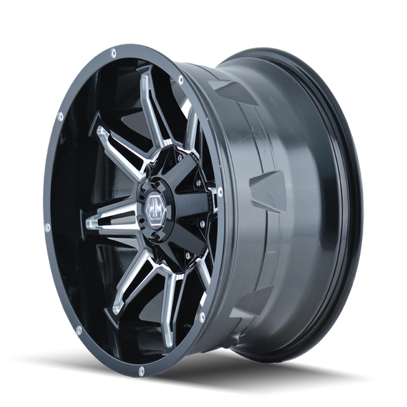 Mayhem Rampage Series 8090 Wheel for 87-06 Jeep Wrangler YJ & TJ