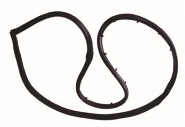 OMIX 12303.02 Passenger Side Outer Full Steel Door Seal for 76-95 Jeep CJ Series & Wrangler YJ
