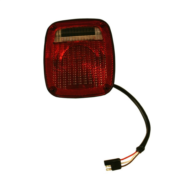 OMIX 12403.04 Passenger Side Rear Tail Light in Black for 76-80 Jeep CJ Series