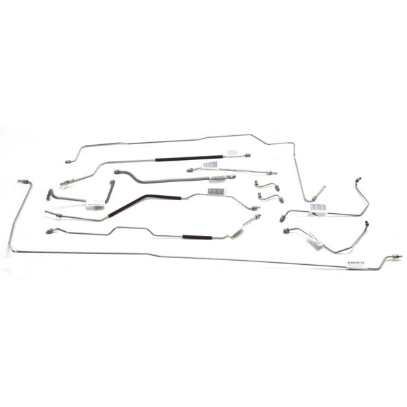 OMIX 16737.31 Stainless Steel Brake Line Set for 69-71 Jeep CJ-5 with Drum Brakes
