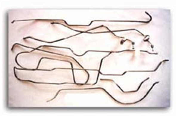 OMIX 16737.38 Stainless Steel Brake Line Set for 81-83 Jeep CJ-5 with Drum Brakes