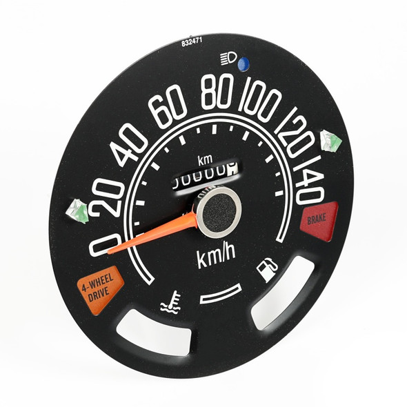 OMIX 17207.04 Speedometer (Kilometers) for 82-86 Jeep CJ Series