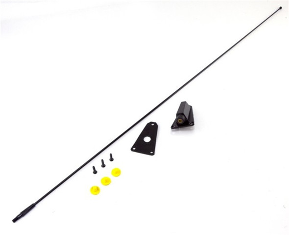 OMIX 17214.02 Radio Antenna Kit in Black for 76-95 Jeep CJ Series & Wrangler YJ