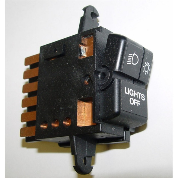 OMIX 17234.05 Headlight On/Off Switch for 87-95 Jeep Wrangler YJ; 95-96 Cherokee XJ and 94-96 Grand Cherokee ZJ