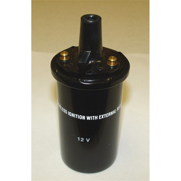 OMIX 17247.03 Ignition Coil for 78-90 Jeep CJ Series, Wrangler YJ, Cherokee XJ & Comanche MJ with Carburated Engines