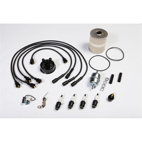 OMIX 17257.73 Ignition Tune Up Kit for 53-67 Jeep CJ-3B, CJ-5 & CJ-6 with 134c.i.