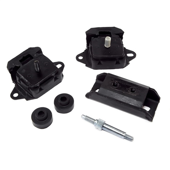 OMIX 17474.03 Engine Mount Kit for 72-86 Jeep CJ Vehicles with 4.2L Engine