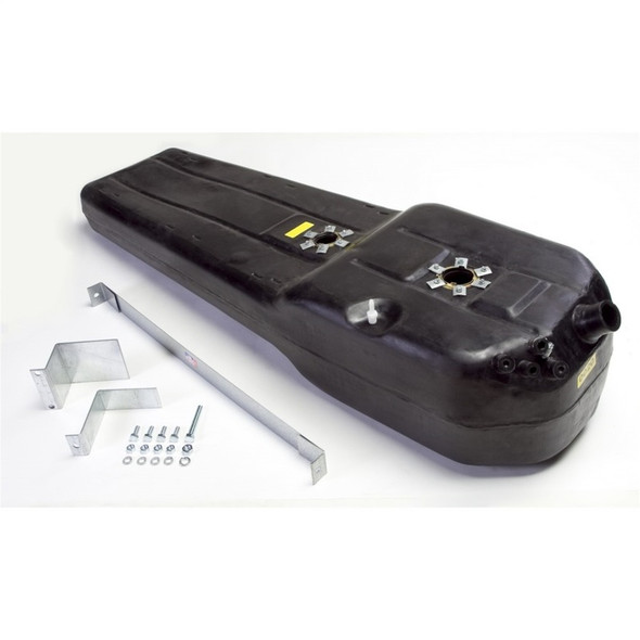 OMIX 17722.18 21 Gallon Polyethylene Gas Tank & Mounting Kit for 70-77 Jeep Wagoneer SJ