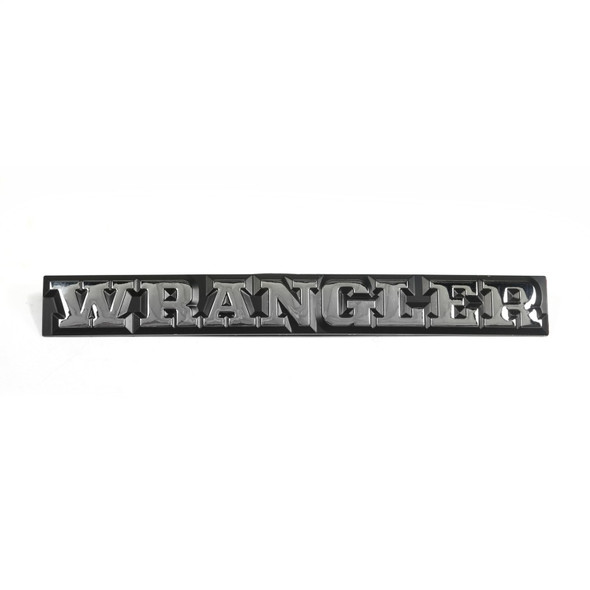 OMIX DMC-55010768 Wrangler Emblem for 87-90 Jeep Wrangler YJ