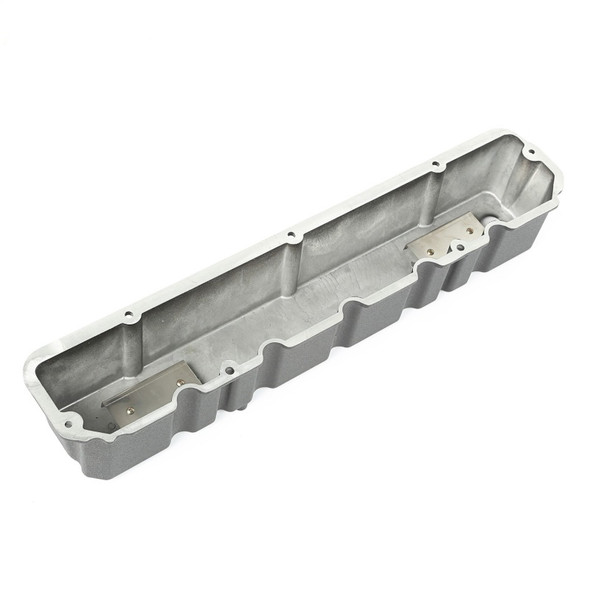 OMIX 17401.21 Black Aluminum Valve Cover for 81-86 Jeep CJ with 4.2L