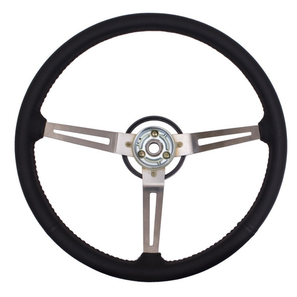 OMIX 18031.06 OE Leather Grip Steering Wheel for 76-95 Jeep CJ & Wrangler YJ