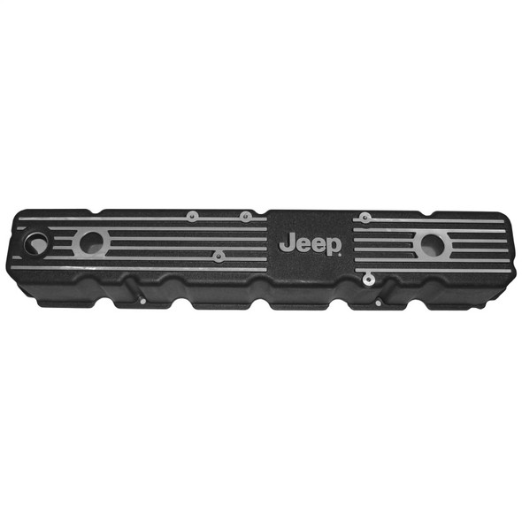 OMIX DMC-6914 Aluminum Valve Cover for 81-86 Jeep CJ-5, CJ-7 & CJ-8 with 258c.i.