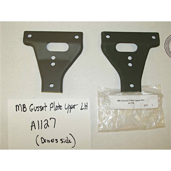 OMIX 12021.27 OE Driver Side Upper Bumper Gusset for 41-45 Jeep MB & GPW