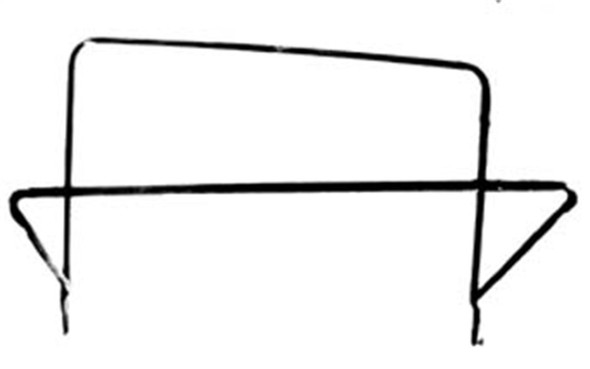 OMIX 12023.12 OE Top Bow Assembly for 46-53 Jeep M-38