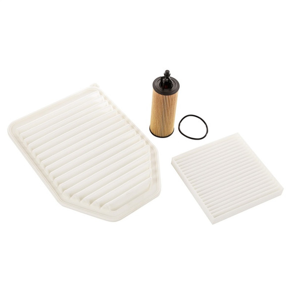 OMIX 17436.42 Air, Oil and Cabin Filter Kit for 14-18 Jeep Wrangler & Wrangler Unlimited JK with 3.6L V6 Engine