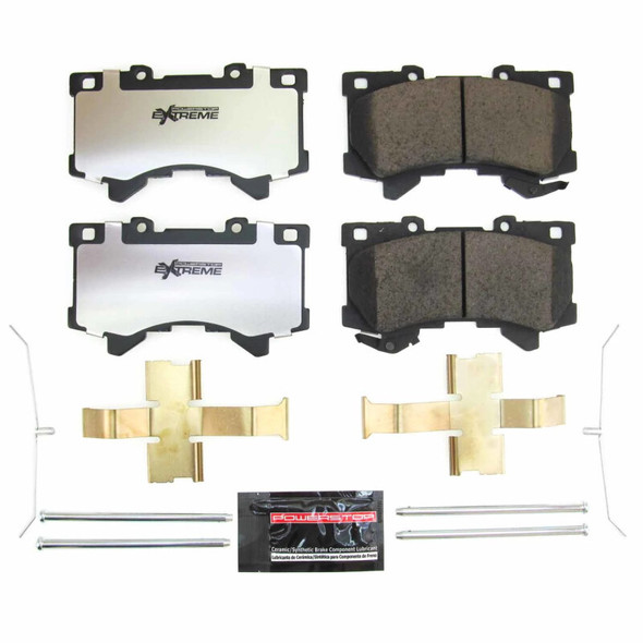 PowerStop Z36 Truck & Tow Carbon-Fiber Ceramic Brake Pads for 24-26 Toyota Tacoma