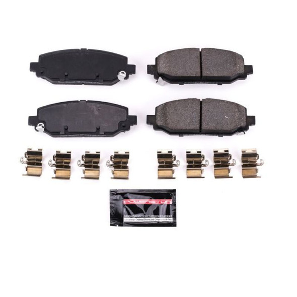PowerStop Z23-6004 Z23 Evolution Sport Rear Brake Pad Kit for 18-26 Jeep Wrangler JL Sahara & Rubicon