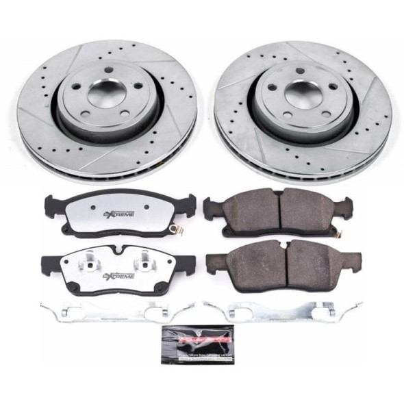 PowerStop K7133-36 Front Z36 Extreme Performance Truck & Tow Brake Kit for 16-18 Jeep Grand Cherokee WK